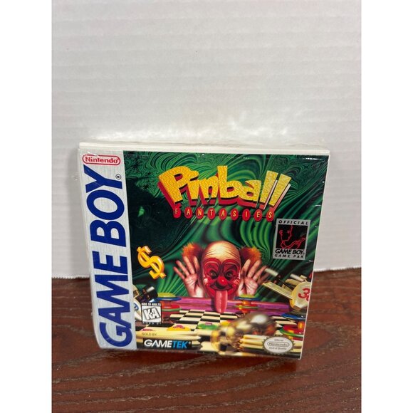Pinball Fantasies Game Boy Cartridge With Manual Box & Inserts CIB - Picture 3 of 5